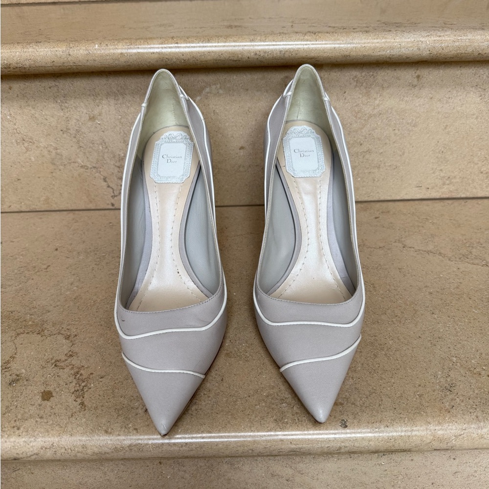 Dior Women's Elegant Cream Heels